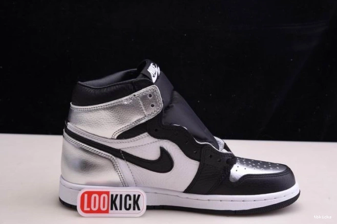 Reps TBK 1 CD0461-001 AIR HIGH OG JORDAN SILVER WMNS TOE 0626